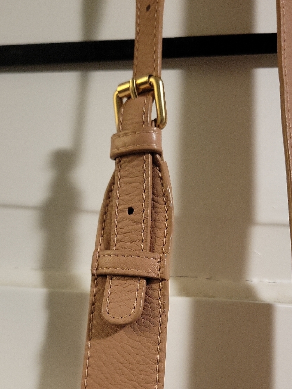 See By Chloe Pink/Nude/Tan Leather Crossbody Bag with Tassel Detail - Picture 4 of 13